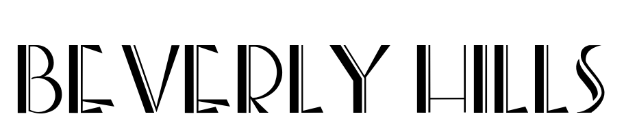 Beverly Hills Font Download Free