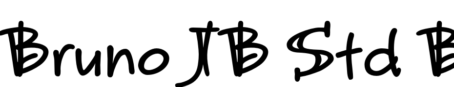 Bruno JB Std Bold Font Download Free