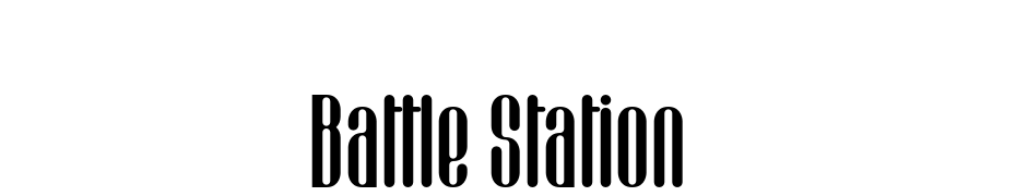Battle Station Font Download Free