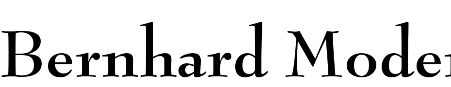 Bernhard Modern Std Bold Font Download Free