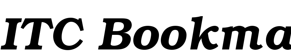 ITC Bookman Std Demi Italic Font Download Free