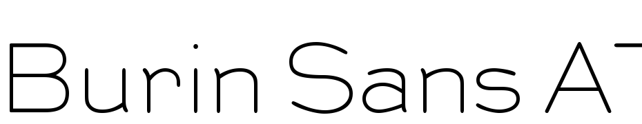 Burin Sans AT Font Download Free