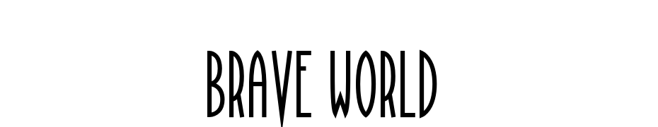 Brave World Font Download Free