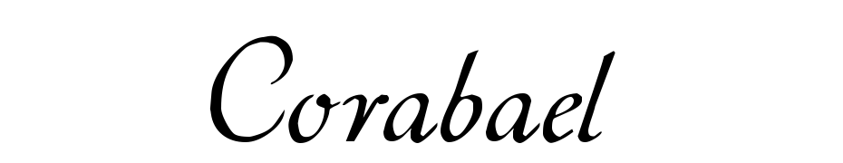 Corabael cкачати шрифт безкоштовно