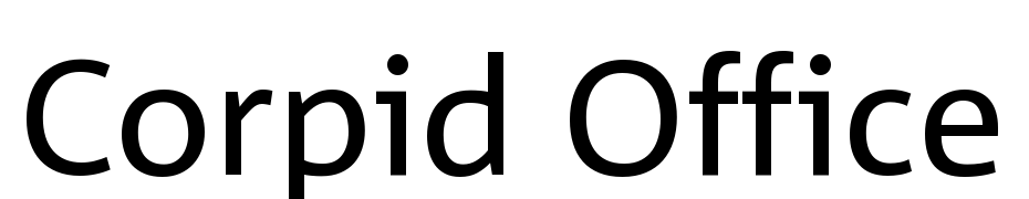 Corpid Office Font Download Free
