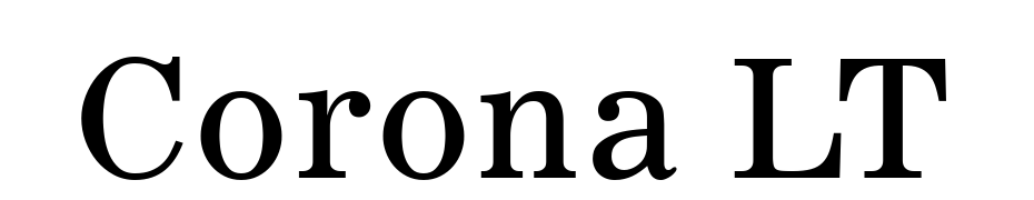 Corona LT Font Download Free