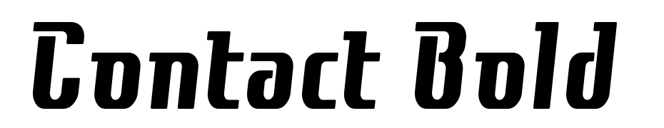 Contact Bold Font Download Free