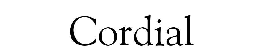 Cordial Font Download Free