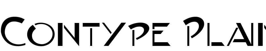 Contype Plain Small Caps PDF Font Download Free