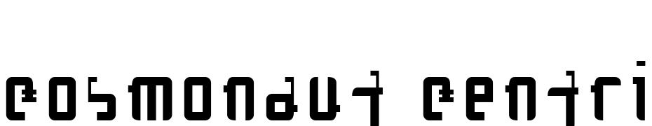 Cosmonaut Centripetal Font Download Free