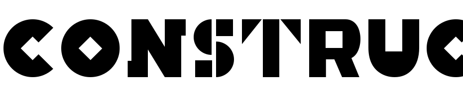 Constructivist cкачати шрифт безкоштовно