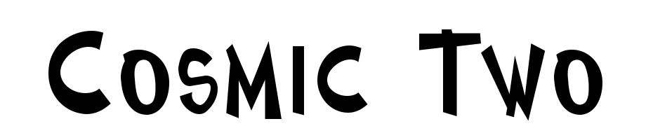 Cosmic Two Font Download Free