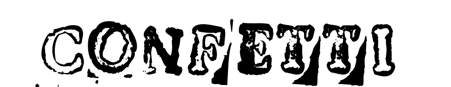 Confetti Font Download Free