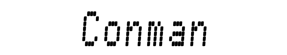 Conman Font Download Free