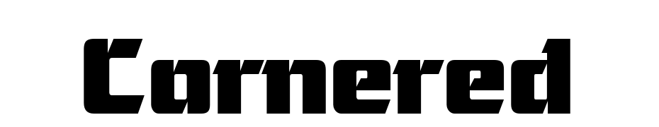 Cornered Font Download Free