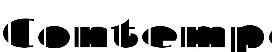 Contemporary Bold Font Download Free