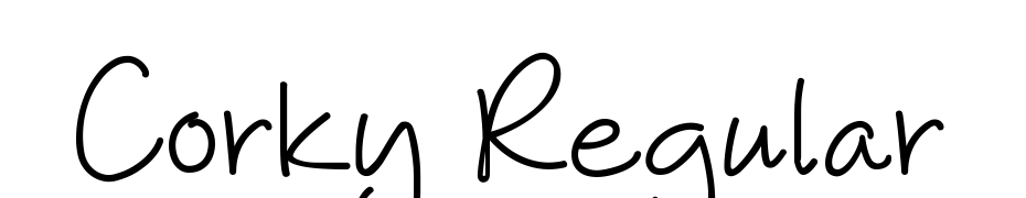 Corky Regular Font Download Free