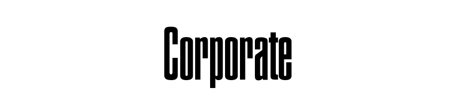Corporate Regular Font Download Free