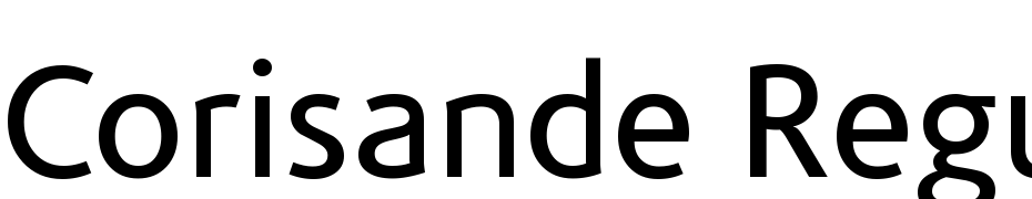 Corisande Regular Font Download Free
