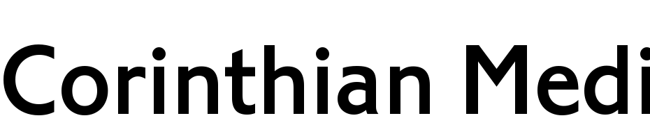Corinthian Medium Plain Font Download Free