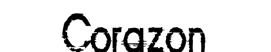 Corazon cкачати шрифт безкоштовно