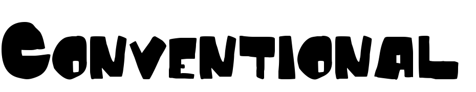 Conventional Wisdom Font Download Free