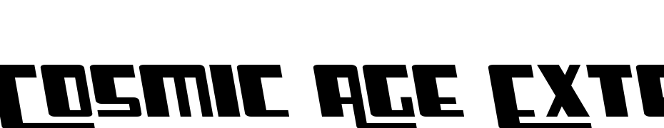 Cosmic Age Extended Italic Font Download Free