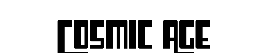 Cosmic Age Font Download Free
