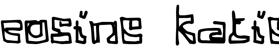 Cosine Katie Font Download Free
