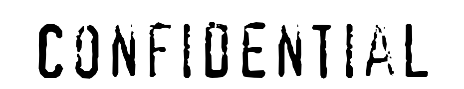 Confidential Font Download Free