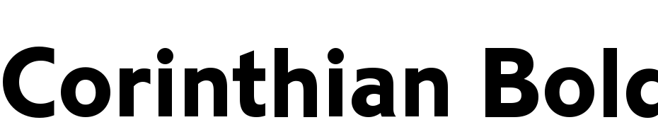 Corinthian Bold Plain Font Download Free