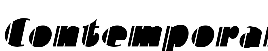 Contemporary Italic Font Download Free