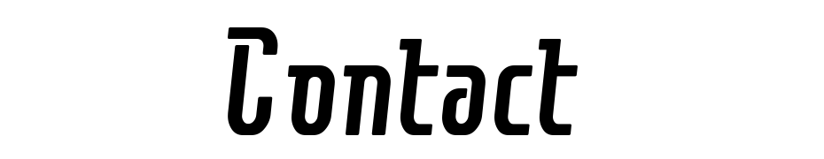Contact Font Download Free