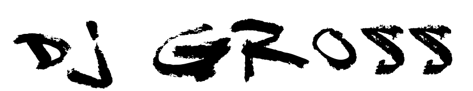DJ Gross Font Download Free