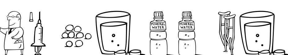 DF Well Beings LET Plain:1.0 Font Download Free