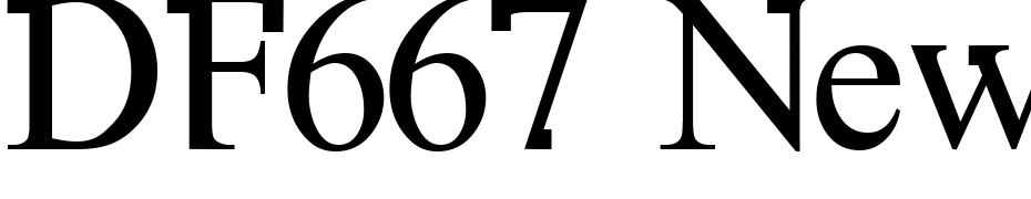 DF667 New Kinder Font Download Free