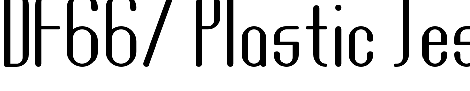 DF667 Plastic Jesus Font Download Free