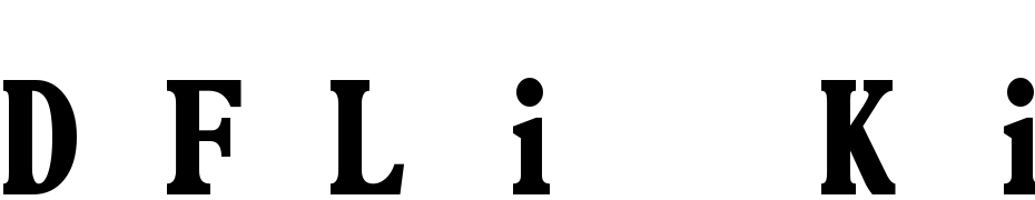 DFLi King Hei U XB Font Download Free