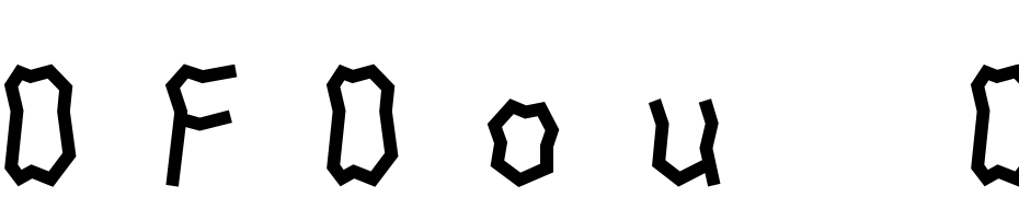 DFDou Dou W5U B5 Font Download Free