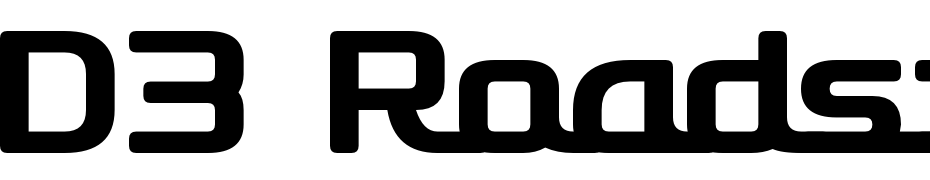 D3 Roadsterism Font Download Free