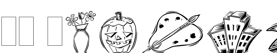 DF Inspirations One LET Plain10 Font Download Free