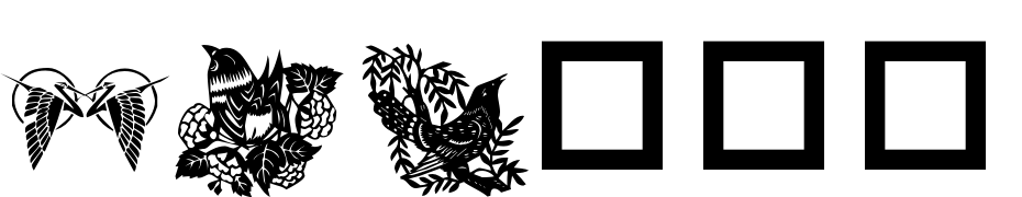 DLBirdz Font Download Free