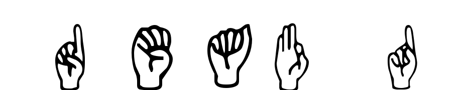DEAF 1 Font Download Free