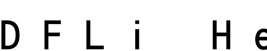 DFLi Hei U Md Font Download Free