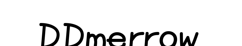 DDmerrow Font Download Free