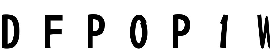 DFPOP1W7U B5 Font Download Free