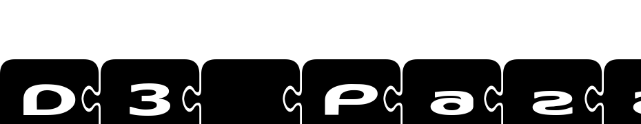 D3 Pazzlism A Font Download Free