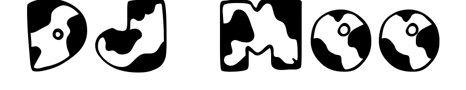 DJ Moo Font Download Free