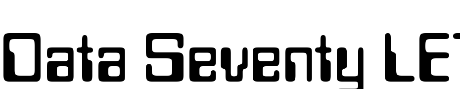 Data Seventy LET Plain:1.0 Font Download Free