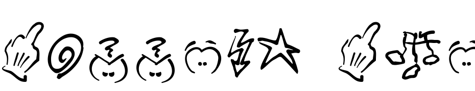 Dammned Dingbats Regular Font Download Free